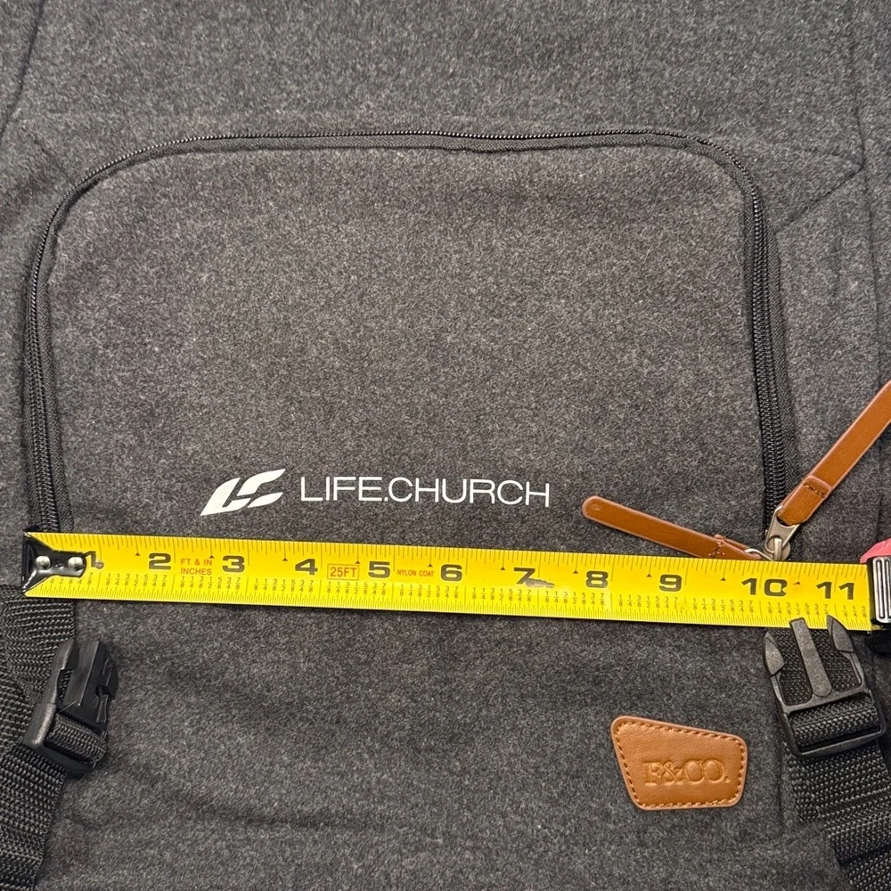 Life Church Craig GroeschelField & Co Campster Satchel Laptop Backpack NWOT - Picture 11 of 12